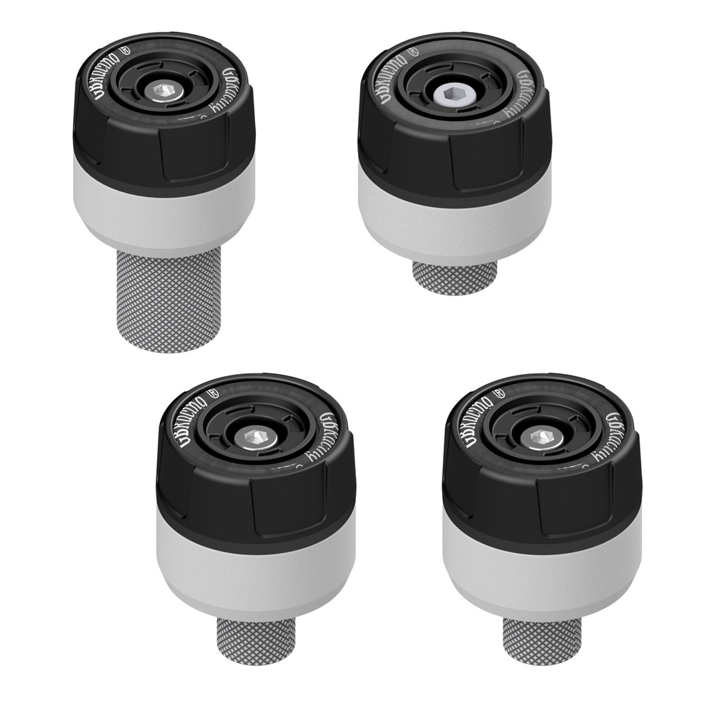 [GSP-DESERTX-2026-SET] GBRacing Spindle Protector Set for Ducati Desert X
