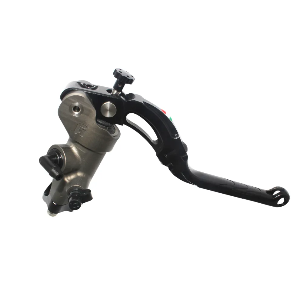 [CY002N-L-19] Accossato Brake Master Cylinder CNC 19x19 with black Revolution lever