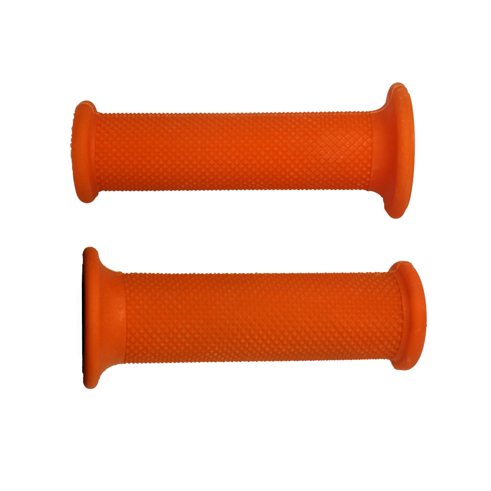 [GR001O-NF] Accossato Pair of Medium Racing Grips closed end orange