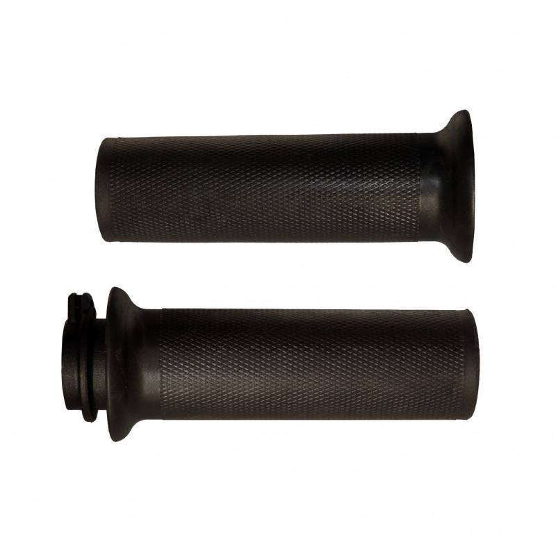[GR010N] Accossato Pair of Custom Grips for 1in 25.4mm handlebar black