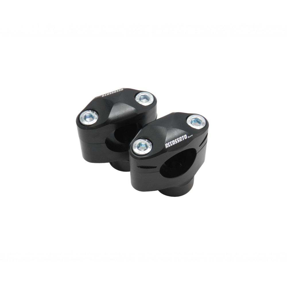 [RK119N] Accossato Riser Kit 40mm for handlebar diameter 28mm black