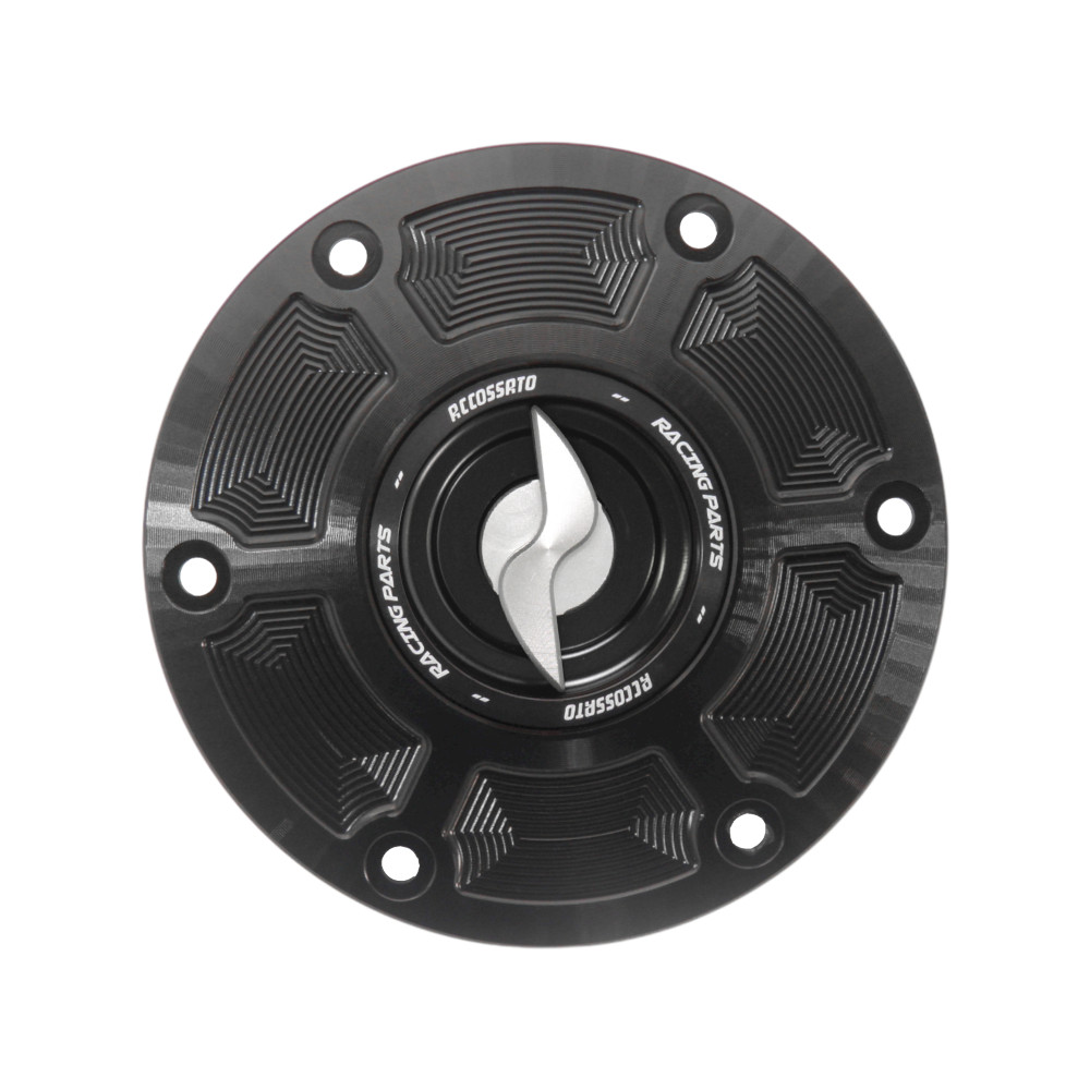 Accossato Fuel Cap Quick Action for Ducati Multistrada Diavel, silver