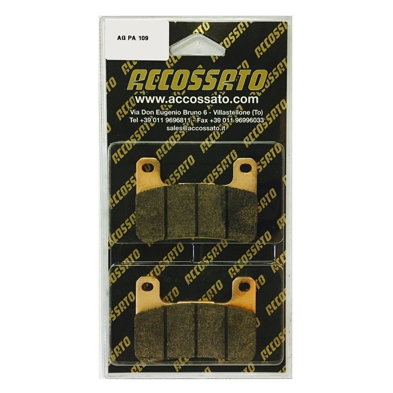 [AGPA109ST] Accossato AGPA109ST Street Brake Pads for Kawasaki Suzuki