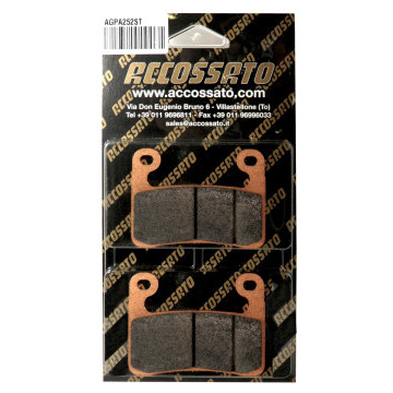 Accossato AGPA252ST Street Front Brake Pads for BMW R1250GS R1250RT S1000RR S1000XR