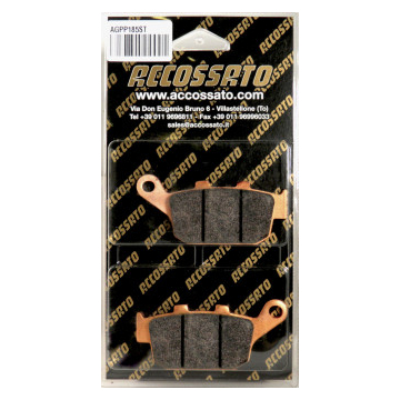 [AGPP185ST] Accossato AGPP185ST Street Brake Pads for Honda Kawasaki Suzuki